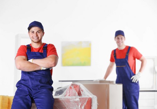 Accessible Richmond movers website on a mobile screen