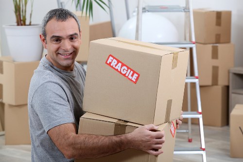 Richmond movers handling a professional residential relocation