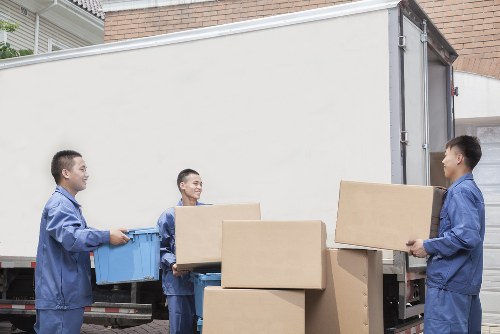 Office furniture removal as part of furniture pick-up in Richmond