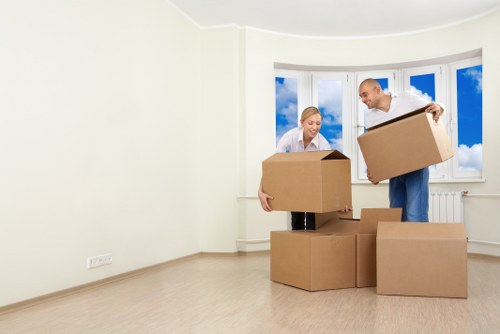 Carefully wrapped household items for same day removals in Richmond