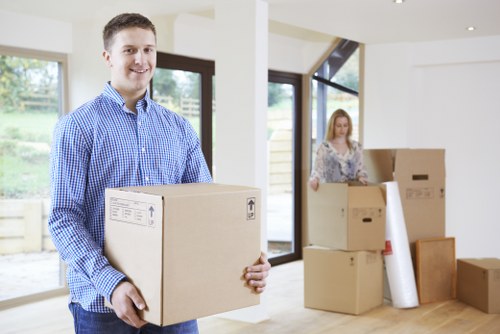 Removal van ready for student relocation in Richmond