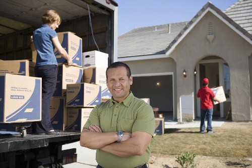 People using storage in Richmond during moving and renovation