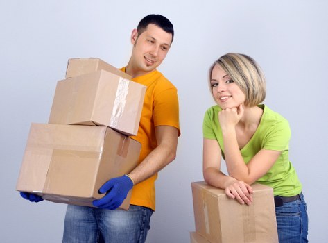 Preparation checklist and labelled boxes for a Richmond property relocation