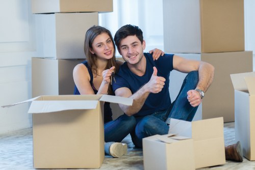 Different box sizes and protective materials for moving in Richmond