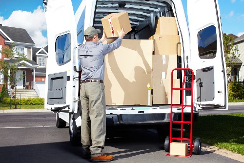 Local removal van service navigating Richmond streets