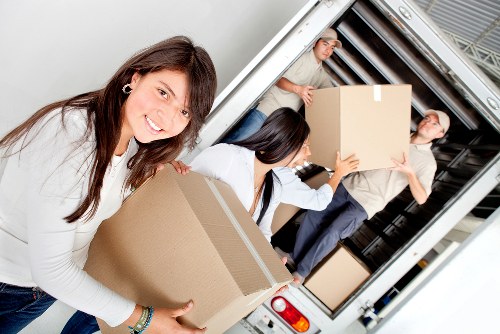 Careful handling of household items during a Richmond home move